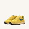 REELWIND LOW SNEAKER IN GELB UND CORSAIR WILDLEDER UND NYLON