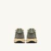 REELWIND LOW SNEAKER IN HUNTER UND PELICAN NYLON-WILDLEDER UND LEDER