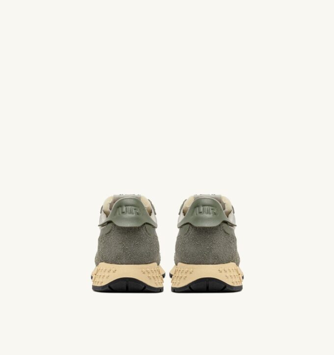 REELWIND LOW SNEAKER IN HUNTER UND PELICAN NYLON-WILDLEDER UND LEDER REELWIND LOW SNEAKER IN HUNTER UND PELICAN NYLON-WILDLEDER UND LEDER