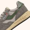 REELWIND LOW SNEAKER IN HUNTER UND PELICAN NYLON-WILDLEDER UND LEDER
