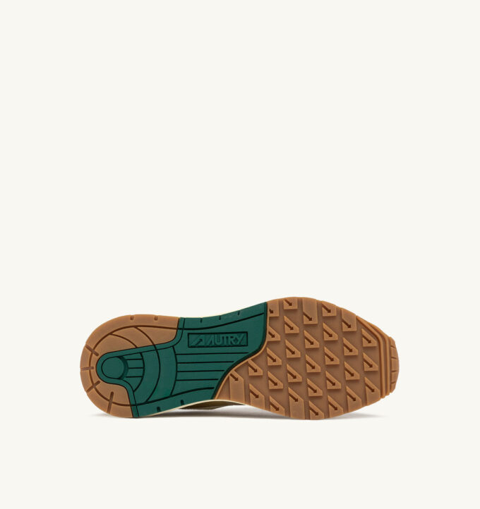 REELWIND LOW SNEAKER IN LEAF AND NUT SUEDE AND NYLON REELWIND LOW SNEAKER IN LEAF AND NUT SUEDE AND NYLON