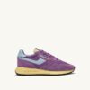 REELWIND LOW SNEAKER IN LILA UND HIMMELBLAUEM WILDLEDER UND MESH