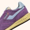 REELWIND LOW SNEAKER IN LILA UND HIMMELBLAUEM WILDLEDER UND MESH