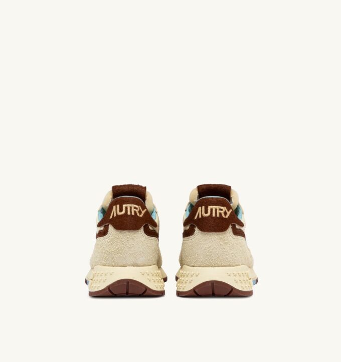 REELWIND LOW SNEAKER IN NUSS- UND BRAUNEM WILDLEDER UND NYLON REELWIND LOW SNEAKER IN NUSS- UND BRAUNEM WILDLEDER UND NYLON