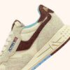 REELWIND LOW SNEAKER IN NUSS- UND BRAUNEM WILDLEDER UND NYLON REELWIND LOW SNEAKER IN NUSS- UND BRAUNEM WILDLEDER UND NYLON