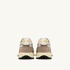 REELWIND LOW SNEAKER IN PEPPER- UND WEISSEM WILDLEDER UND NYLON