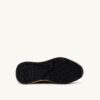 REELWIND LOW SNEAKER IN PEPPER- UND WEISSEM WILDLEDER UND NYLON