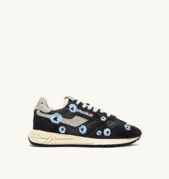 REELWIND LOW SNEAKER IN PHAN UND CELESTIAL BLUE STICKEREI