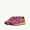 REELWIND LOW SNEAKER IN ROSÈ SORBET UND CALENDULA WILDLEDER UND NYLON