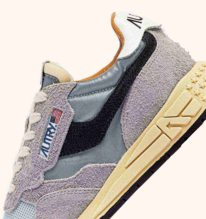KÖRBE REELWIND LOW AUS Wildleder, SAND UND REFLEKTIERENDES NYLON