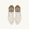 REELWIND LOW SNEAKER IN SILVER MOUNTAIN REFLECTIVE NYLON UND WILDLEDER REELWIND LOW SNEAKER IN SILVER MOUNTAIN REFLECTIVE NYLON UND WILDLEDER