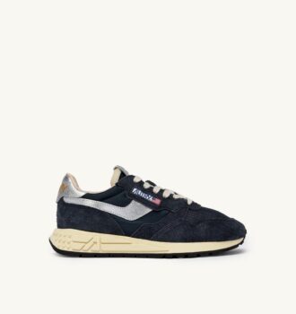 REELWIND LOW SNEAKER IN SPACE UND SILBERTON NYLON SUEDE UND LEDER