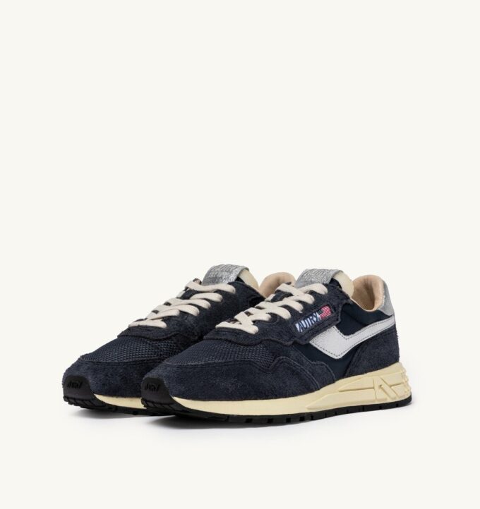 REELWIND LOW SNEAKER IN SPACE UND SILBERTON NYLON SUEDE UND LEDER REELWIND LOW SNEAKER IN SPACE UND SILBERTON NYLON SUEDE UND LEDER