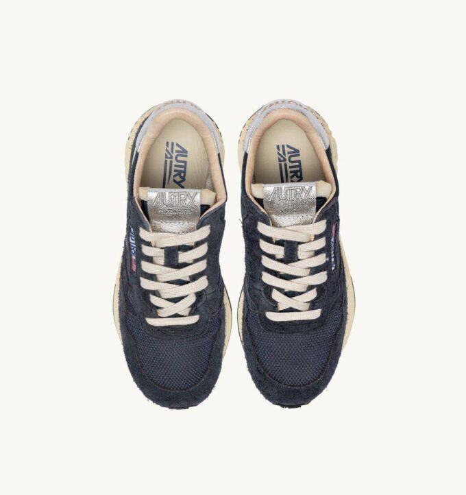 REELWIND LOW SNEAKER IN SPACE UND SILBERTON NYLON SUEDE UND LEDER REELWIND LOW SNEAKER IN SPACE UND SILBERTON NYLON SUEDE UND LEDER