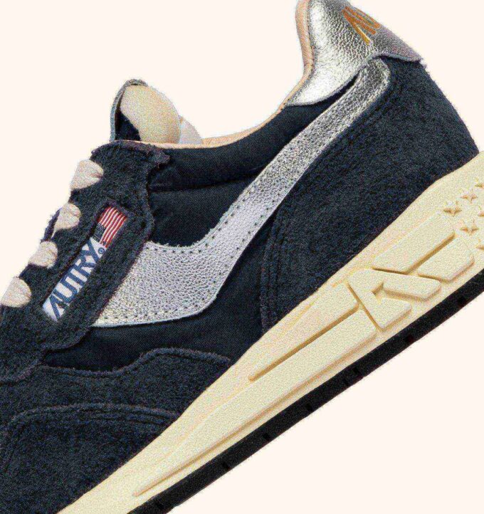 REELWIND LOW SNEAKER IN SPACE UND SILBERTON NYLON SUEDE UND LEDER REELWIND LOW SNEAKER IN SPACE UND SILBERTON NYLON SUEDE UND LEDER