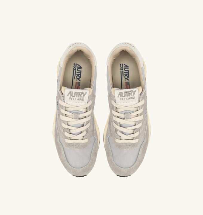 REELWIND LOW SNEAKER IN VAPOR NYLON UND WILDLEDER REELWIND LOW SNEAKER IN VAPOR NYLON UND WILDLEDER