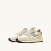 REELWIND LOW SNEAKER IN WEISS UND BUTTERCUP-STICKEREI
