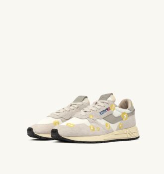 REELWIND LOW SNEAKER IN WEISS UND BUTTERCUP-STICKEREI REELWIND LOW SNEAKER IN WEISS UND BUTTERCUP-STICKEREI