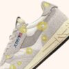 REELWIND LOW SNEAKER IN WEISS UND BUTTERCUP-STICKEREI