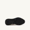 REELWIND LOW SNEAKER IN WEISS UND PUDERROSA AUS NYLON UND WILDLEDER