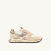 REELWIND SUPER VINTAGE SNEAKER AUS NATURNYLON UND WILDLEDER