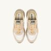 REELWIND SUPER VINTAGE SNEAKER AUS NATURNYLON UND WILDLEDER
