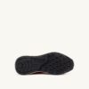 REELWIND SUPER VINTAGE SNEAKER AUS ROTEM NYLON UND WILDLEDER