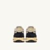 REELWIND SUPER VINTAGE SNEAKER AUS SCHWARZEM NYLON UND WILDLEDER