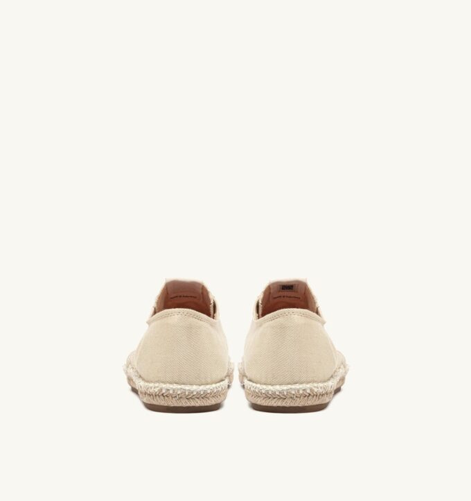 SANDY ESPADRILLES AUS ELFENBEINHALTERISCHEM LEINWAND SANDY ESPADRILLES AUS ELFENBEINHALTERISCHEM LEINWAND