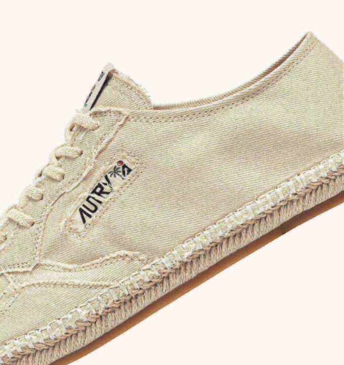 SANDY ESPADRILLES AUS ELFENBEINHALTERISCHEM LEINWAND SANDY ESPADRILLES AUS ELFENBEINHALTERISCHEM LEINWAND