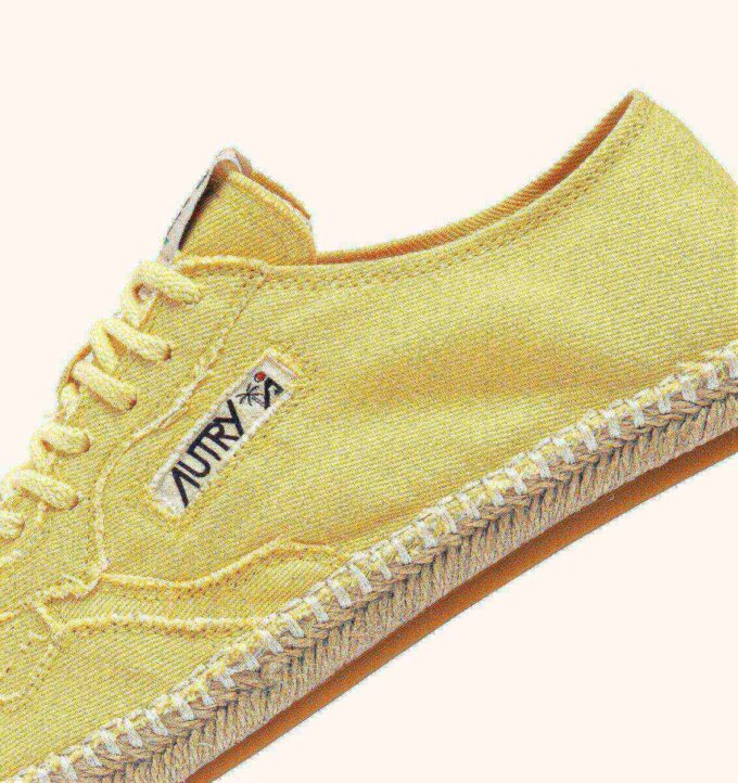 SANDY ESPADRILLES AUS PASTELGELBEM LEINWAND SANDY ESPADRILLES AUS PASTELGELBEM LEINWAND