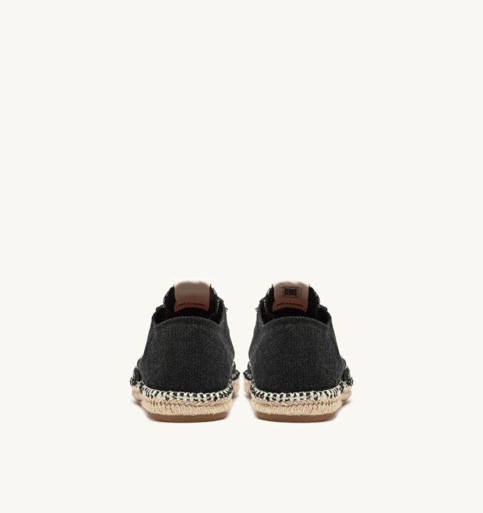 SANDY ESPADRILLES AUS SCHWARZEM LEINWAND SANDY ESPADRILLES AUS SCHWARZEM LEINWAND