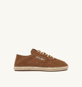 Sandy Espadrilles in Erdfarbenem Wildleder