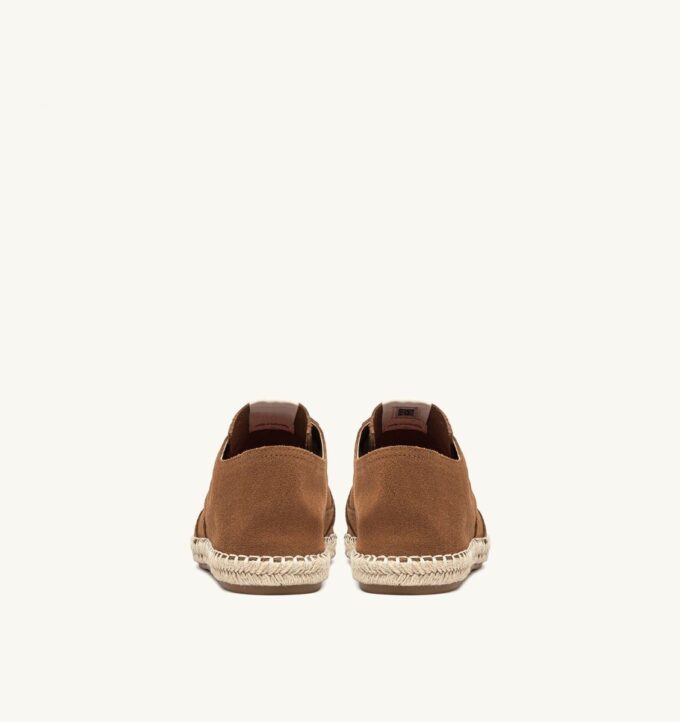 Sandy Espadrilles in Erdfarbenem Wildleder Sandy Espadrilles in Erdfarbenem Wildleder