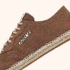 Sandy Espadrilles in Erdfarbenem Wildleder