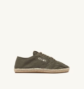 SANDY ESPADRILLES IN MILITÄR-CANVAS