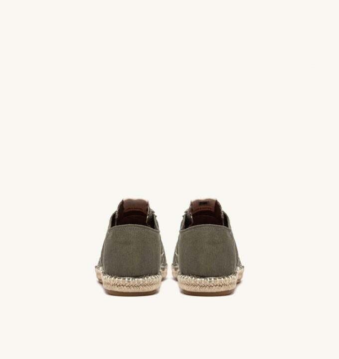 SANDY ESPADRILLES IN MILITÄR-CANVAS