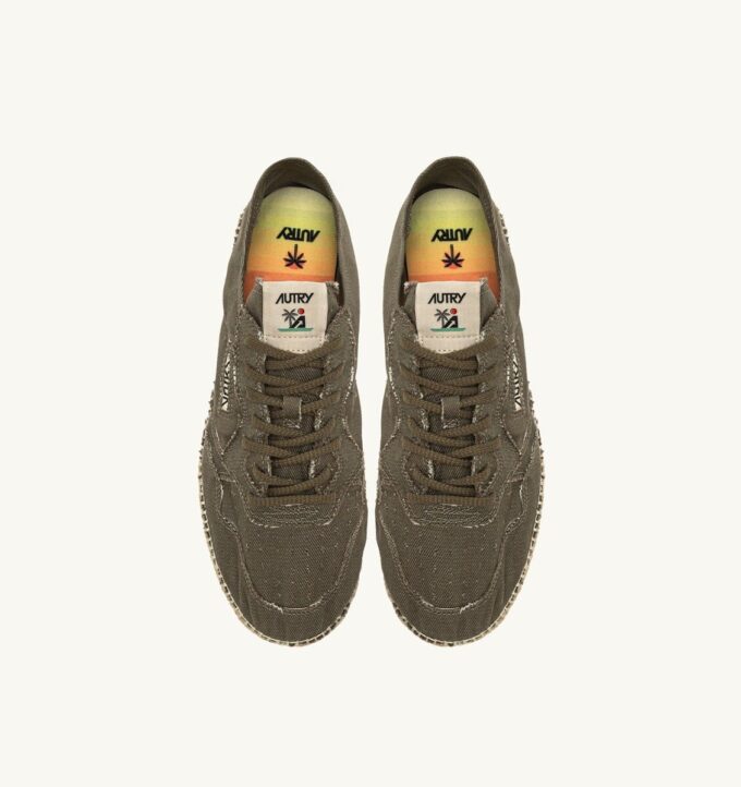 SANDY ESPADRILLES IN MILITÄR-CANVAS