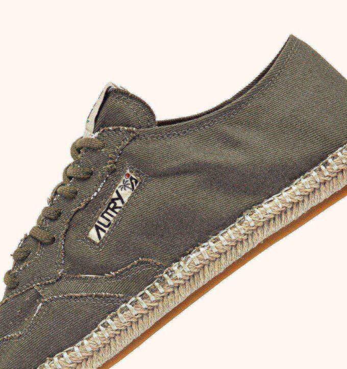SANDY ESPADRILLES IN MILITÄR-CANVAS