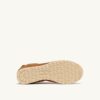 Sneaker Windspin aus erdfarbenem Wildleder