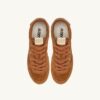 Sneaker Windspin aus erdfarbenem Wildleder
