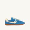 Sneaker Windspin aus Wildleder und Leder, Farbe Blau Yacht und Rübe Sneaker Windspin aus Wildleder und Leder, Farbe Blau Yacht und Rübe