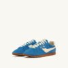 Sneaker Windspin aus Wildleder und Leder, Farbe Blau Yacht und Rübe Sneaker Windspin aus Wildleder und Leder, Farbe Blau Yacht und Rübe