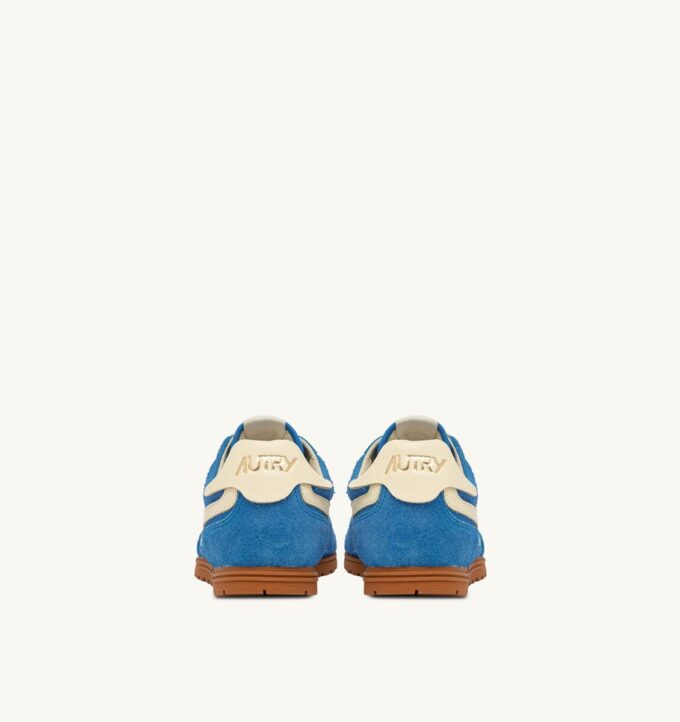 Sneaker Windspin aus Wildleder und Leder, Farbe Blau Yacht und Rübe Sneaker Windspin aus Wildleder und Leder, Farbe Blau Yacht und Rübe