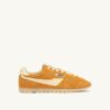 SNEAKER WINDSPIN AUS WILDLEDER UND LEDER IN DEN FARBEN CADMIUM UND RUTABAGA SNEAKER WINDSPIN AUS WILDLEDER UND LEDER IN DEN FARBEN CADMIUM UND RUTABAGA