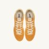 SNEAKER WINDSPIN AUS WILDLEDER UND LEDER IN DEN FARBEN CADMIUM UND RUTABAGA SNEAKER WINDSPIN AUS WILDLEDER UND LEDER IN DEN FARBEN CADMIUM UND RUTABAGA
