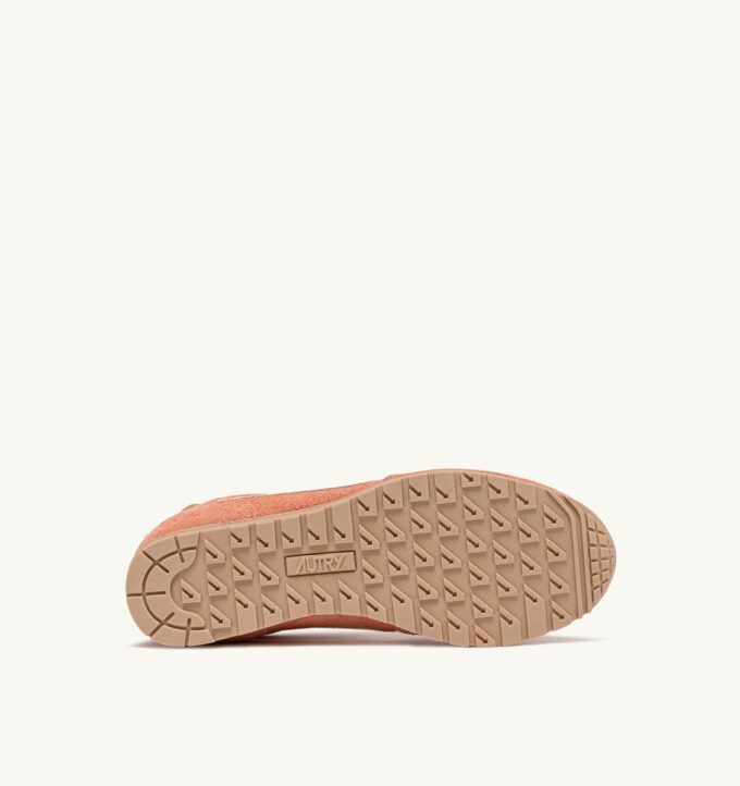Sneaker Windspin aus Wildleder und Leder in den Farben Damaskus und Rübenholz
