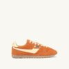 SNEAKER WINDSPIN AUS WILDLEDER UND LEDER IN DEN FARBEN FANTA UND RUTABAGA SNEAKER WINDSPIN AUS WILDLEDER UND LEDER IN DEN FARBEN FANTA UND RUTABAGA
