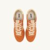 SNEAKER WINDSPIN AUS WILDLEDER UND LEDER IN DEN FARBEN FANTA UND RUTABAGA SNEAKER WINDSPIN AUS WILDLEDER UND LEDER IN DEN FARBEN FANTA UND RUTABAGA