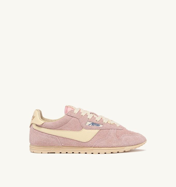 Sneaker Windspin aus Wildleder und Leder in den Farben Rosmarin und Steckrübe Sneaker Windspin aus Wildleder und Leder in den Farben Rosmarin und Steckrübe